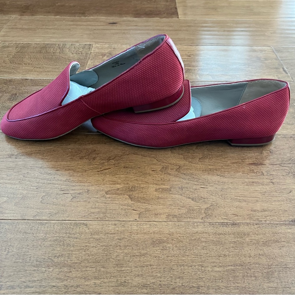 Donald J Pliner Honey Pebbled Square Toe Loafers - Size 10M EUC - Picture 4 of 7